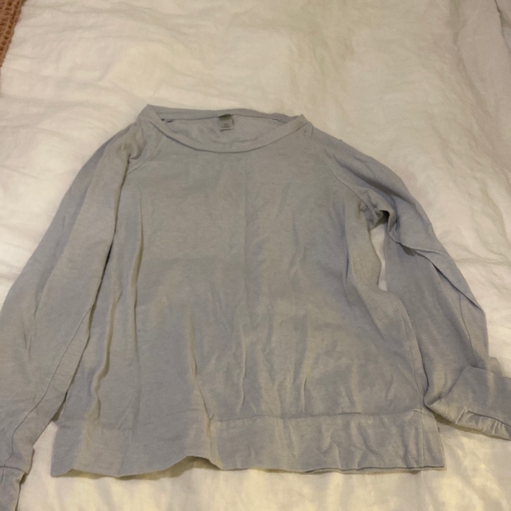 alternative apparel sweatshirt blue size medium